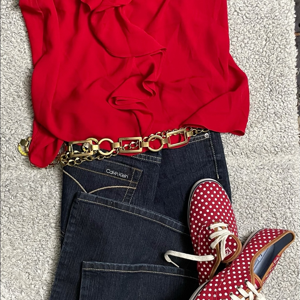 Calvin Klein size 12 flare jeans